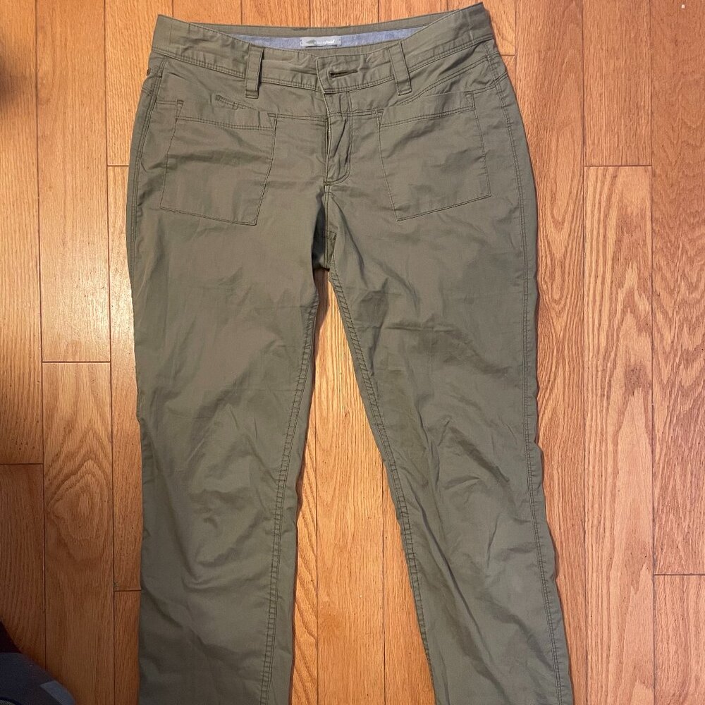 Horny Toad Green Straight Leg Pants